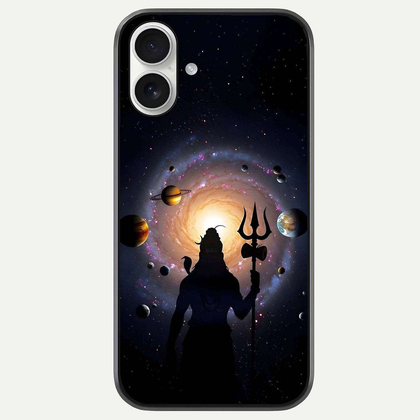 Galactic Shiva Vision Glass Case For iPhone 17 by Custom World