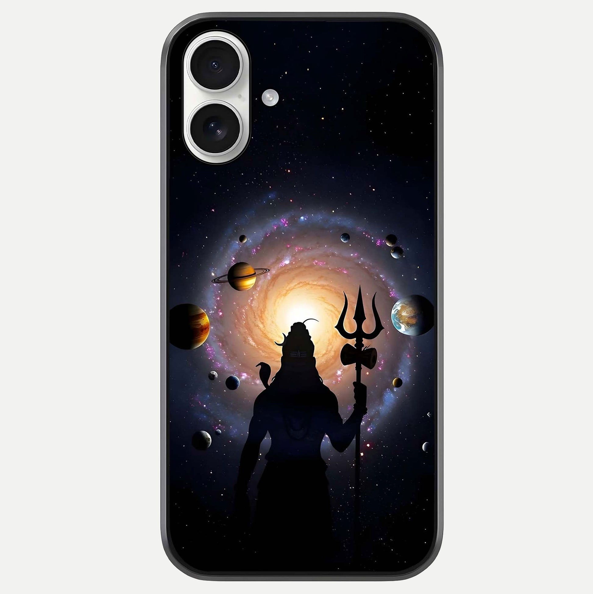 Galactic Shiva Vision Glass Case For iPhone 17 by Custom World
