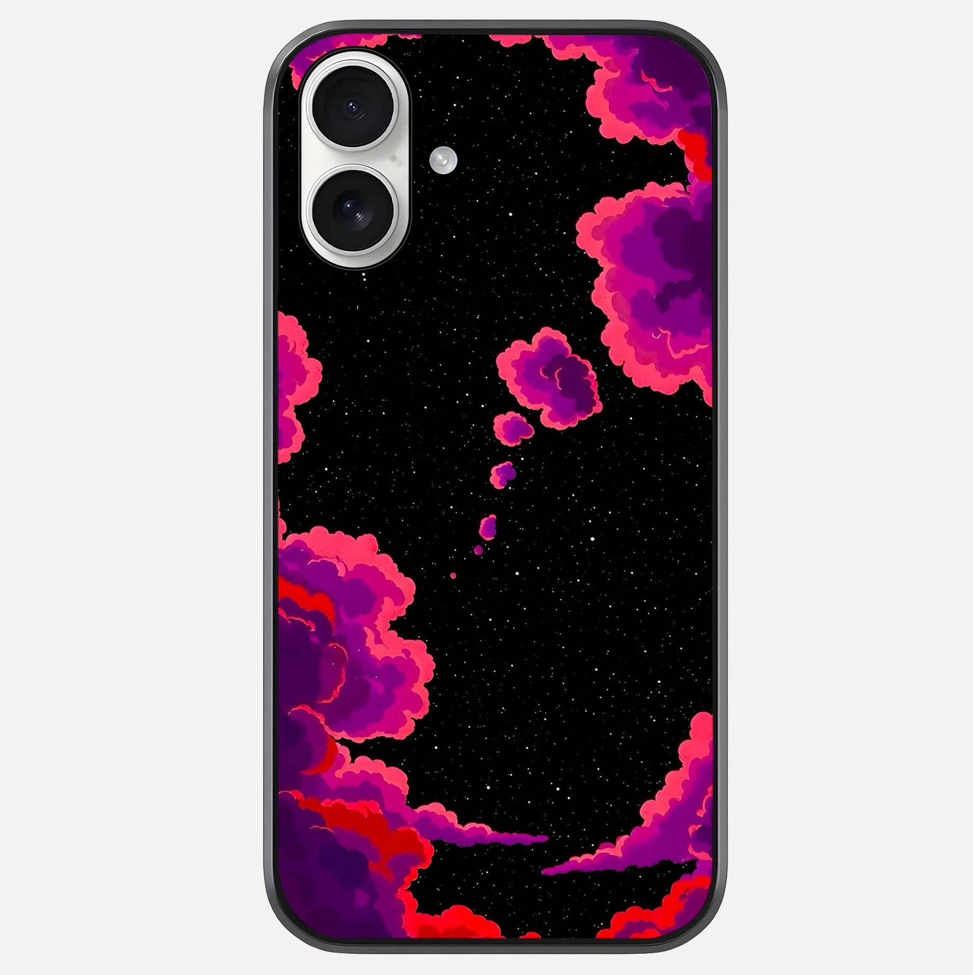 Galaxy Dream Frame Glass Case For iPhone 17 by Custom World