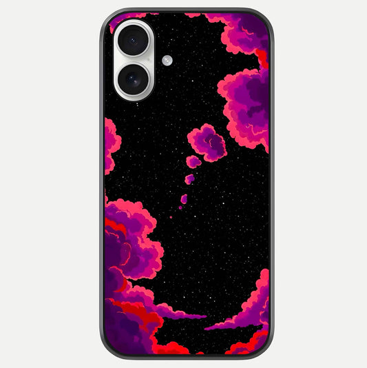 Galaxy Dream Frame Glass Case For iPhone 17 by Custom World