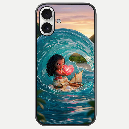 Heart of Ocean Glass Case For iPhone 17 by Custom World