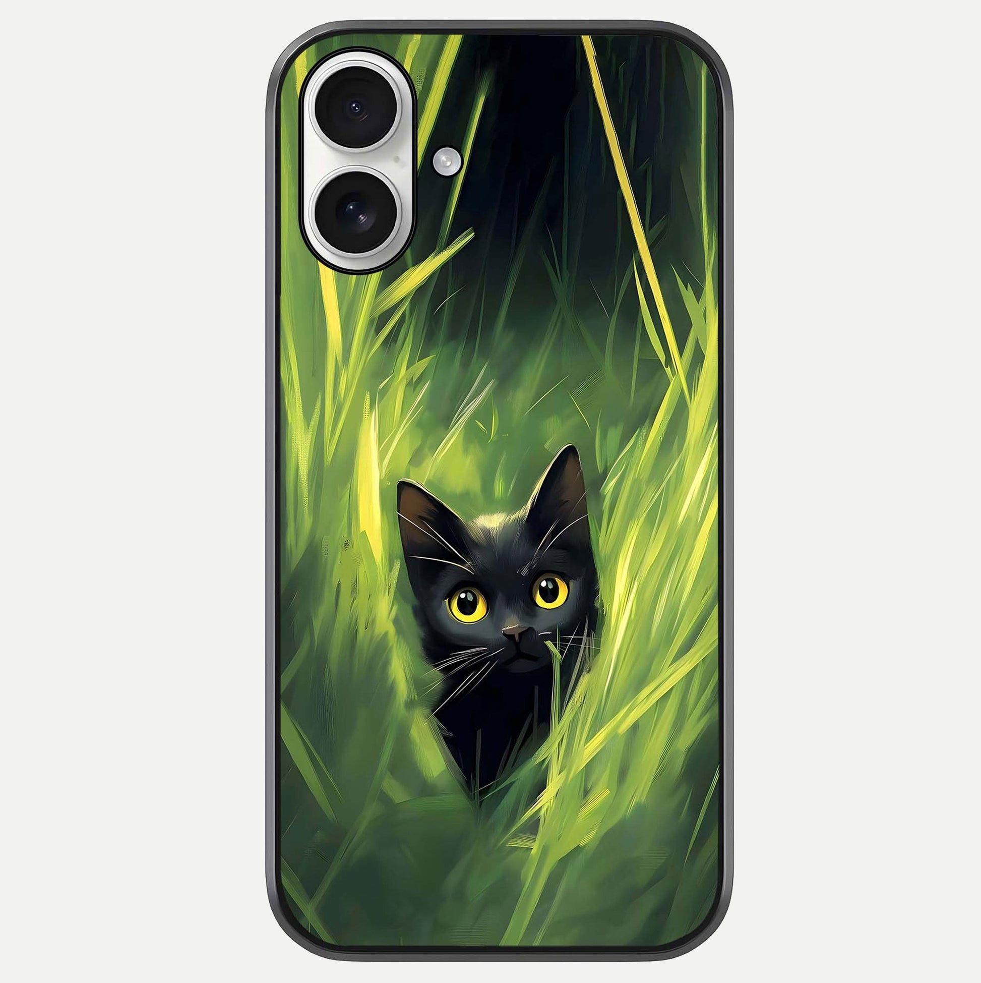Hidden Cat Whisper Glass Case For iPhone 17 by Custom World