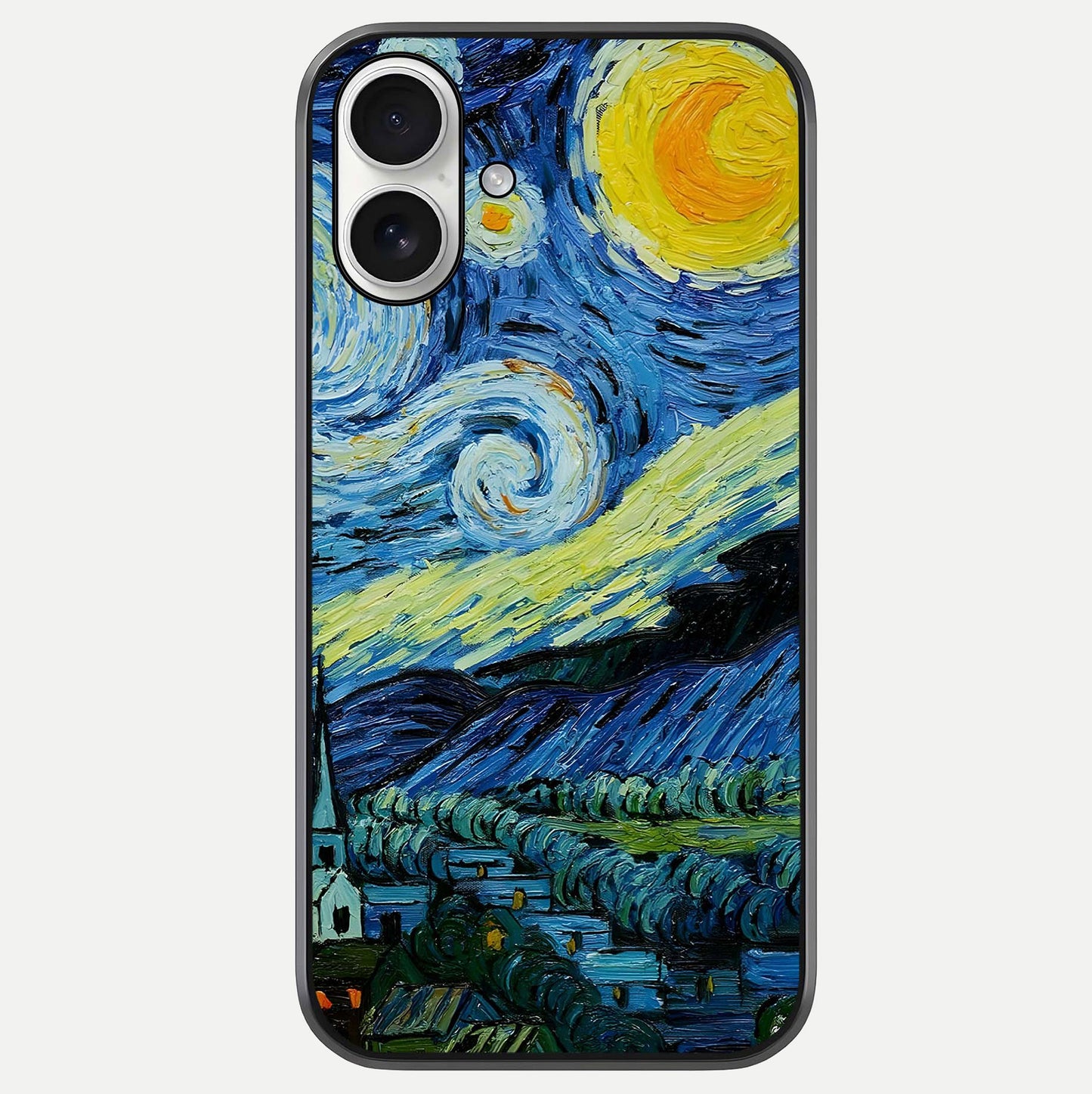 Inspired Van Gogh Art Glass Case For iPhone 17 by Custom World