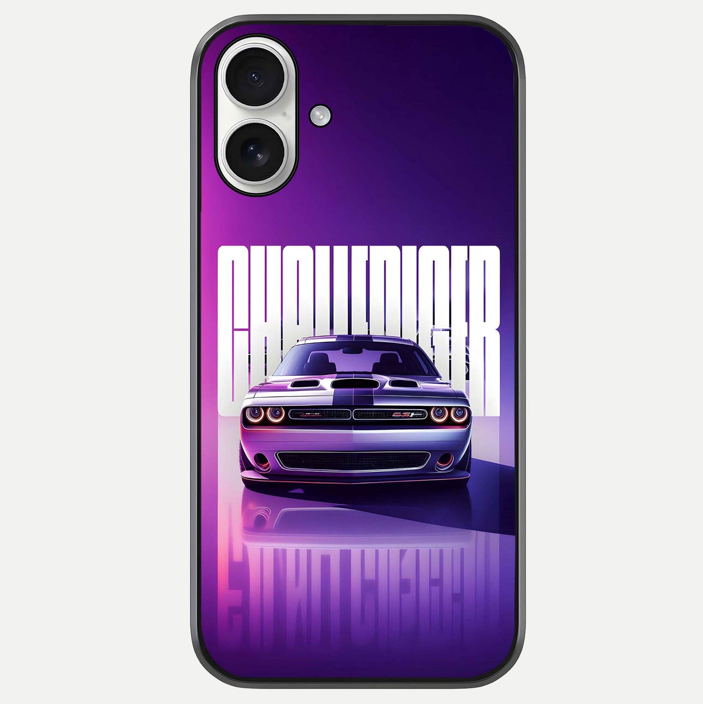 Midnight Muscle Ride Glass Case For iPhone 17 by Custom World