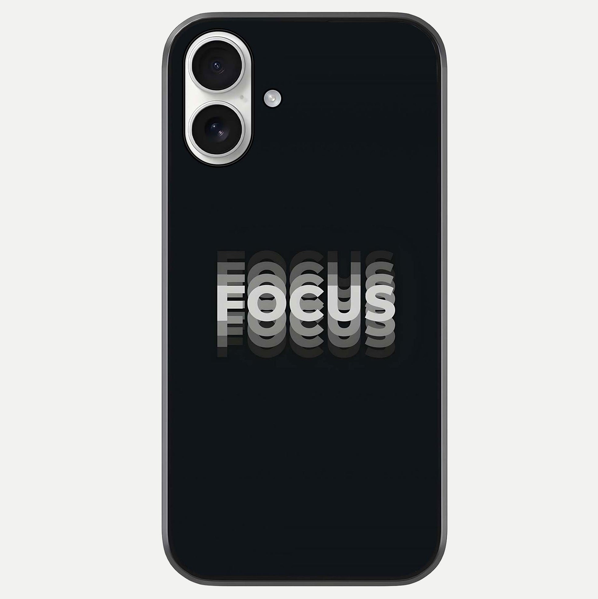 Mono Focus Vision Glass Case For iPhone 17 by Custom World
