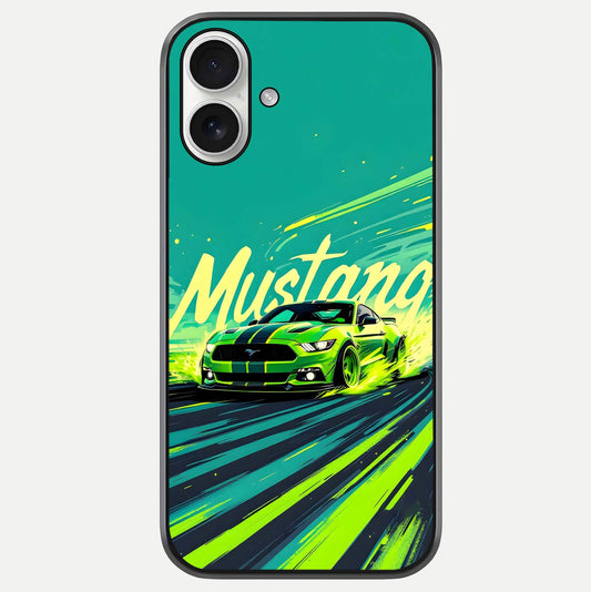 Mustang Bang Glass Case For iPhone 17 by Custom World