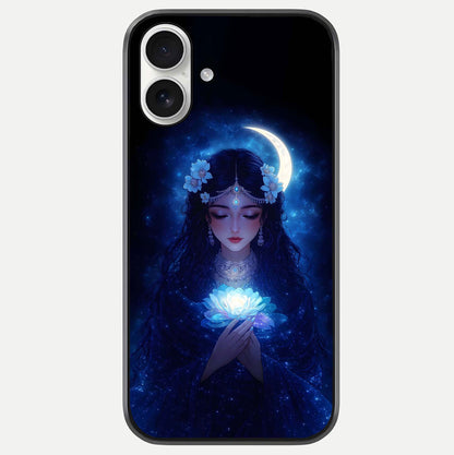 Mystic Moon Queen Glass Case For iPhone 17 by Custom World