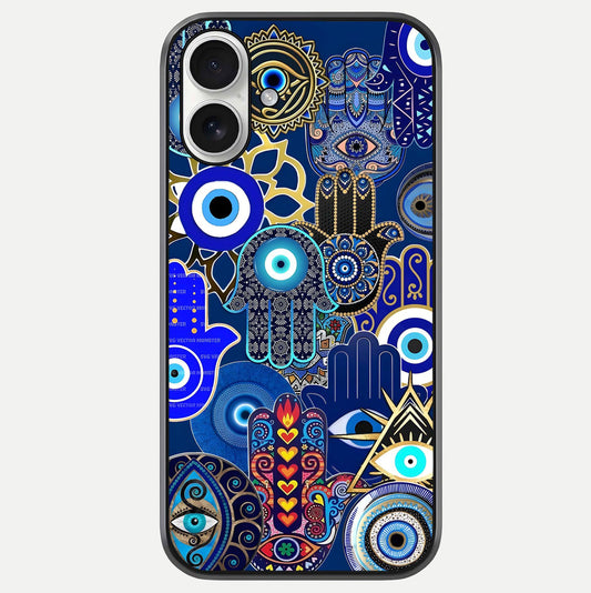 Mystic Palm Guard Glass Case For iPhone 17 by Custom World
