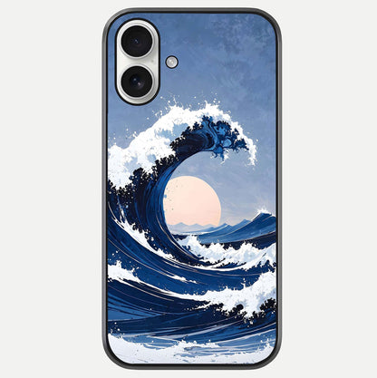 Rising Tide Power Glass Case For iPhone 17 by Custom World