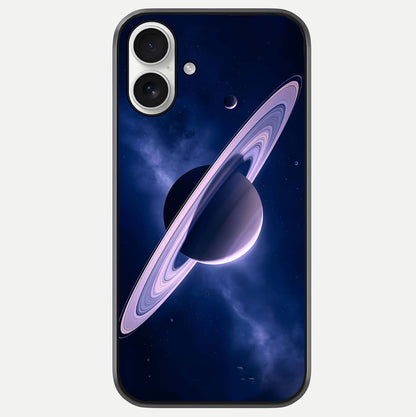 Saturn Ring Mystique Glass Case For iPhone 17 by Custom World
