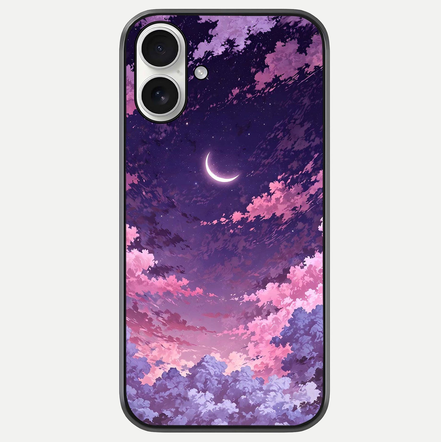 Sky Drift Clouds Glass Case For iPhone 17 by Custom World