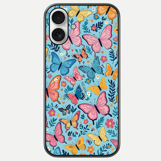 Spring Wing Garden Glass Case For iPhone 17 by Custom World