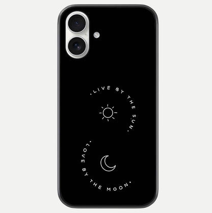 Sun Moon Balance Glass Case For iPhone 17 by Custom World