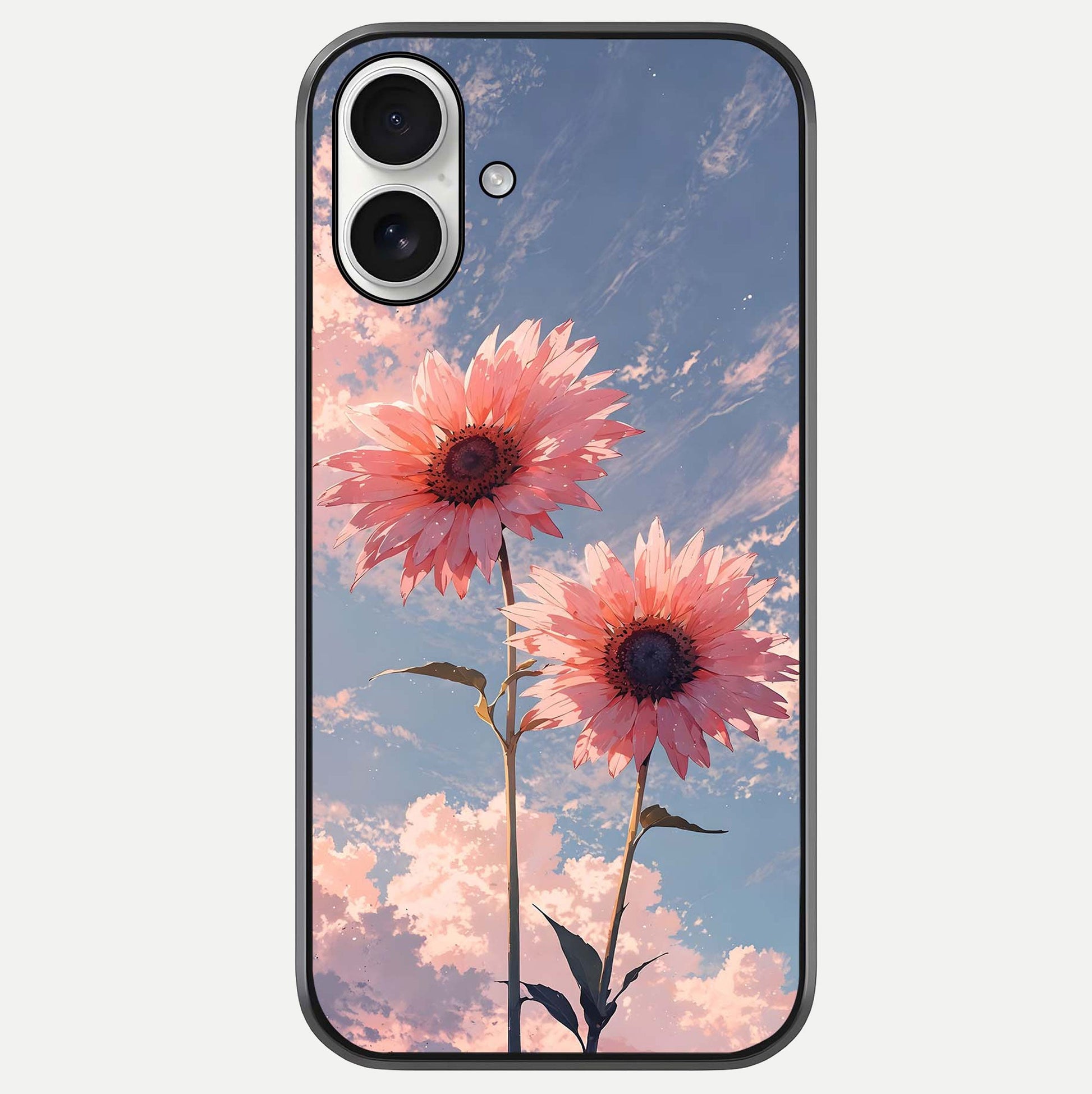Sunlit Daisy Glow Glass Case For iPhone 17 by Custom World