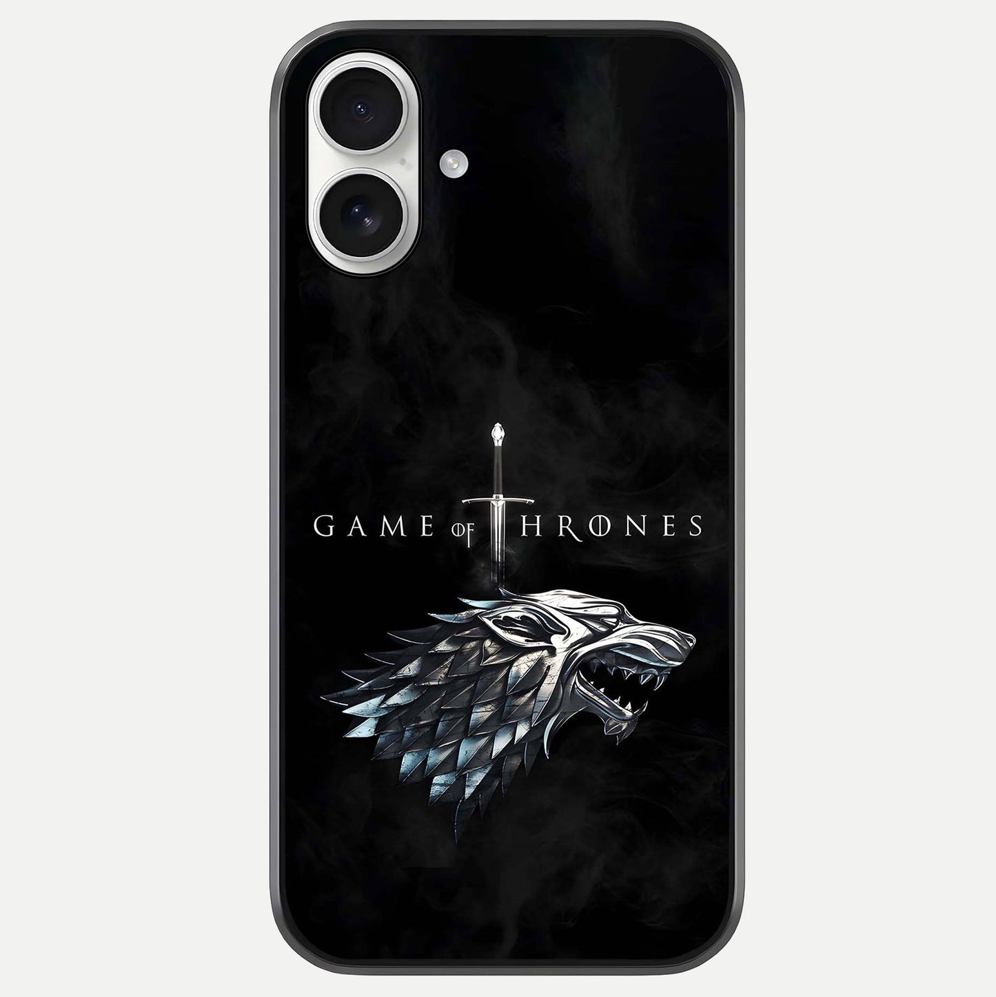 Throne Wolf Legacy Glass Case For iPhone 17 by Custom World