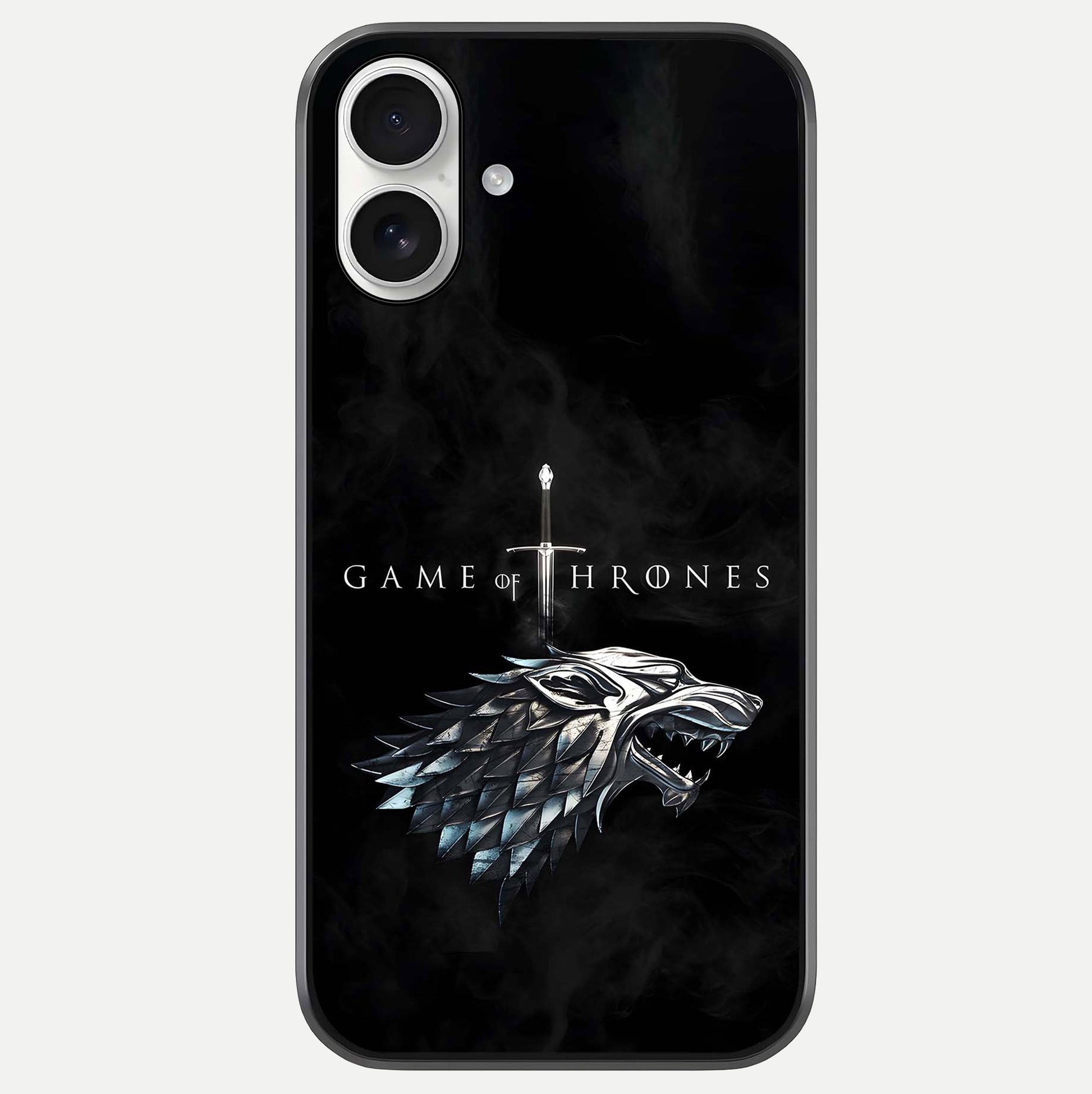 Throne Wolf Legacy Glass Case For iPhone 17 by Custom World