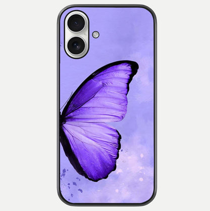 Violet Dream Wing Glass Case For iPhone 17 by Custom World