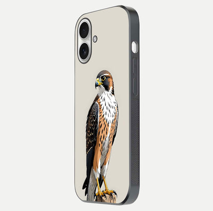 Clever Eagle Glass Case for iPhone 17 side-angle photo capturing edge polish and shine reflection
