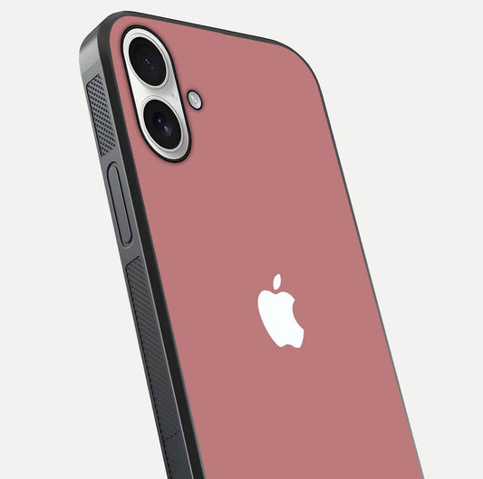 Apple Harmony Glass Case for iPhone 17 close-up shot highlighting gradient tones and glass reflection