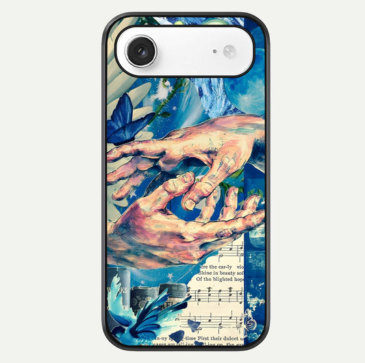 Aesthetic Divider Glass Case For iPhone Air  by Custom World