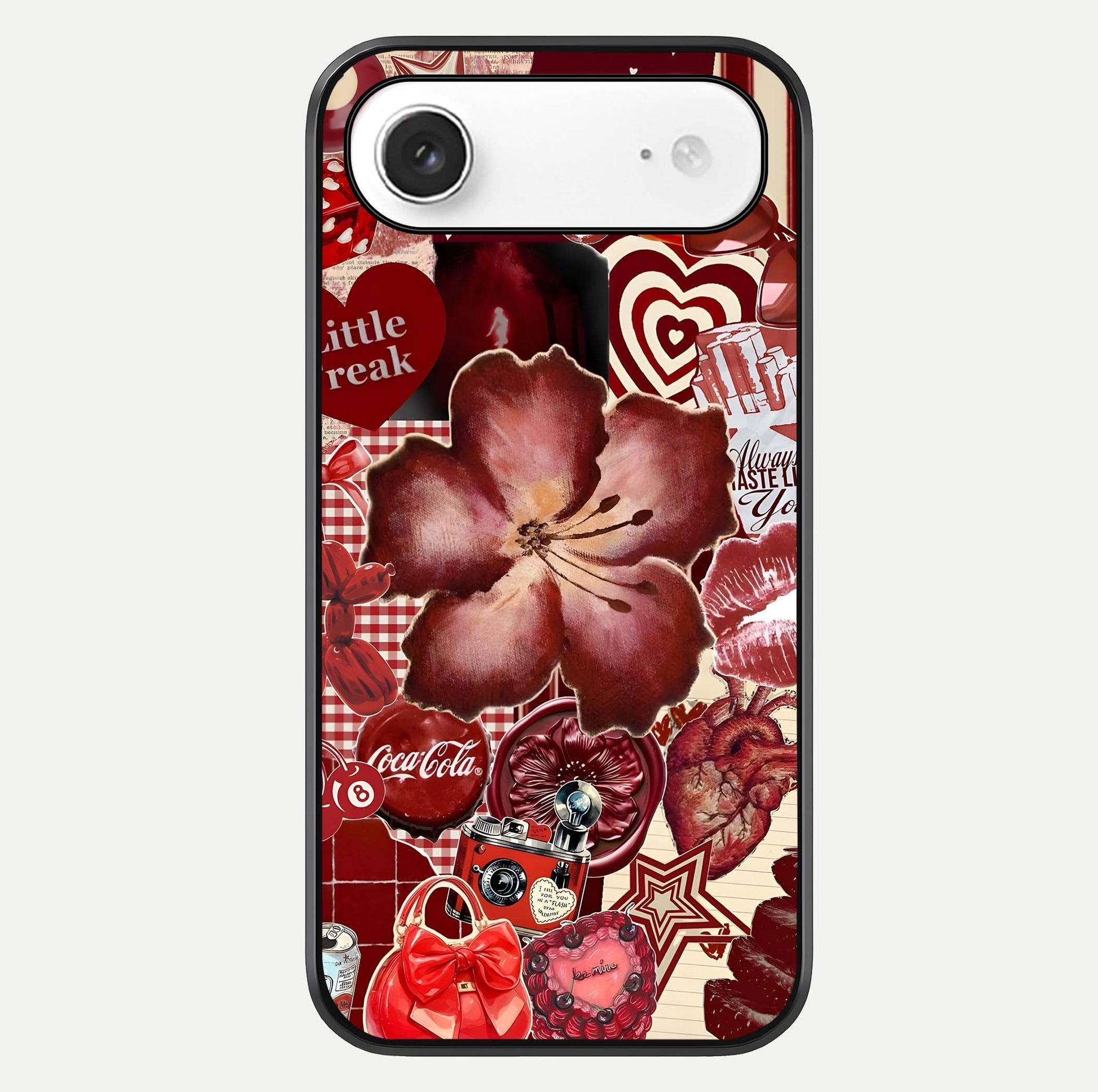 Aesthetic Little Freak Glass Case For iPhone Air  by Custom World