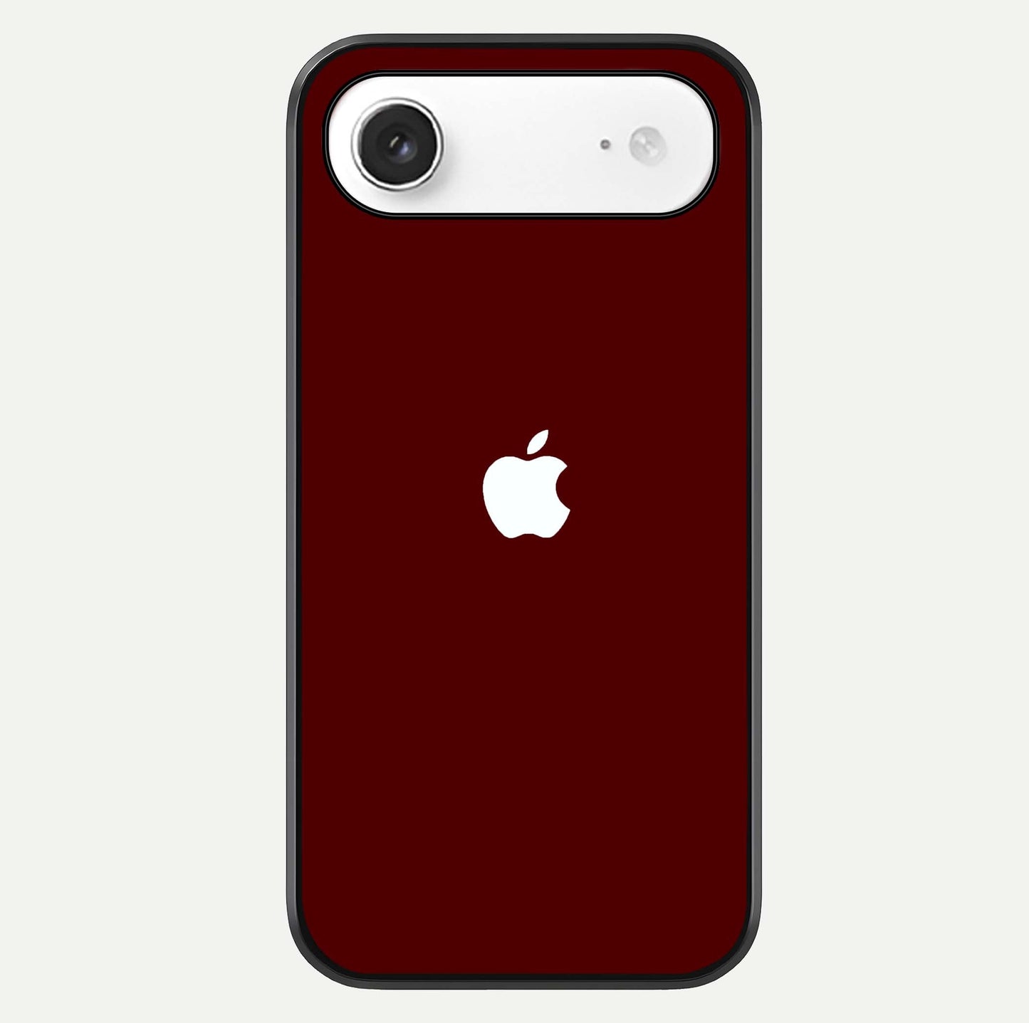 Apple Crimson Core Glass Case For iPhone Air  by Custom World