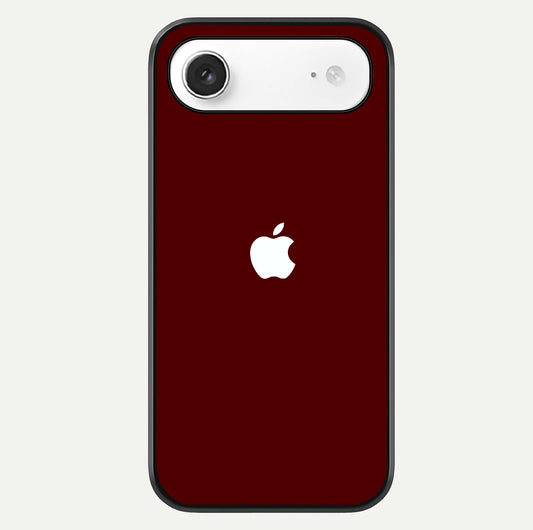 Apple Crimson Core Glass Case For iPhone Air  by Custom World