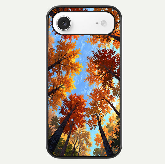 Autumn Sky Rise Glass Case For iPhone Air  by Custom World