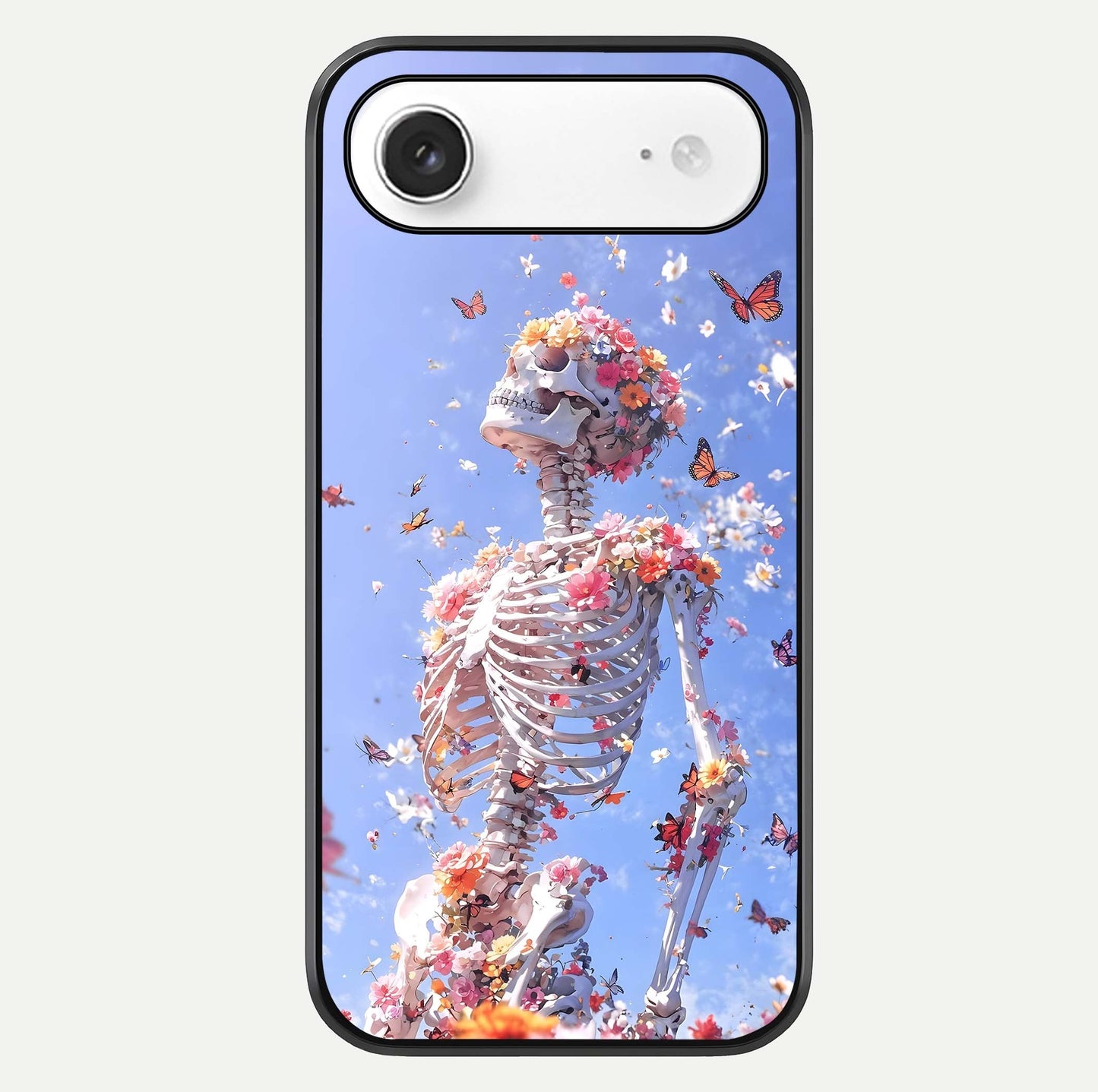 Bloom Beyond Bones Glass Case For iPhone Air  by Custom World