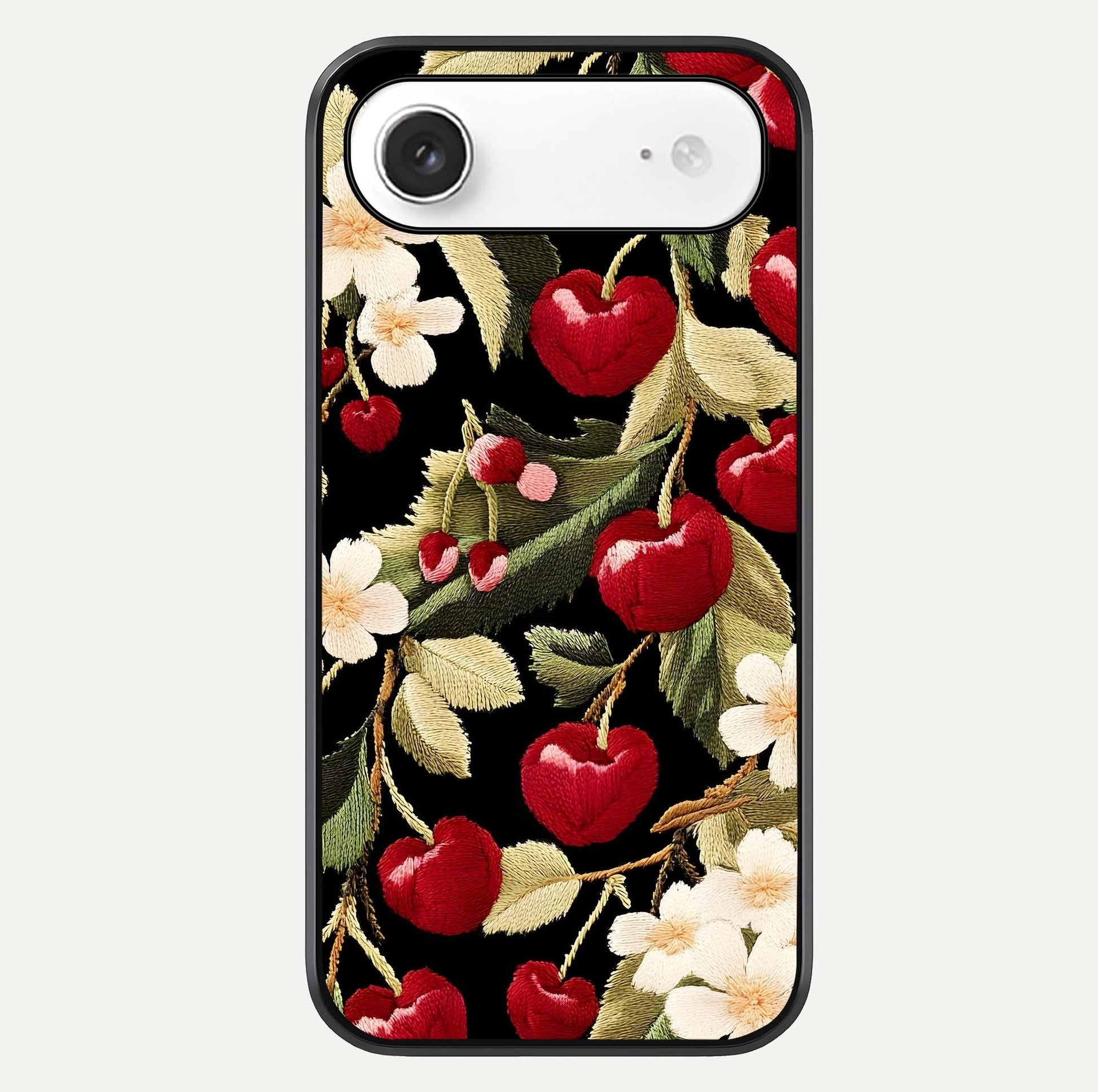Bloom Thread Art Glass Case For iPhone Air  by Custom World