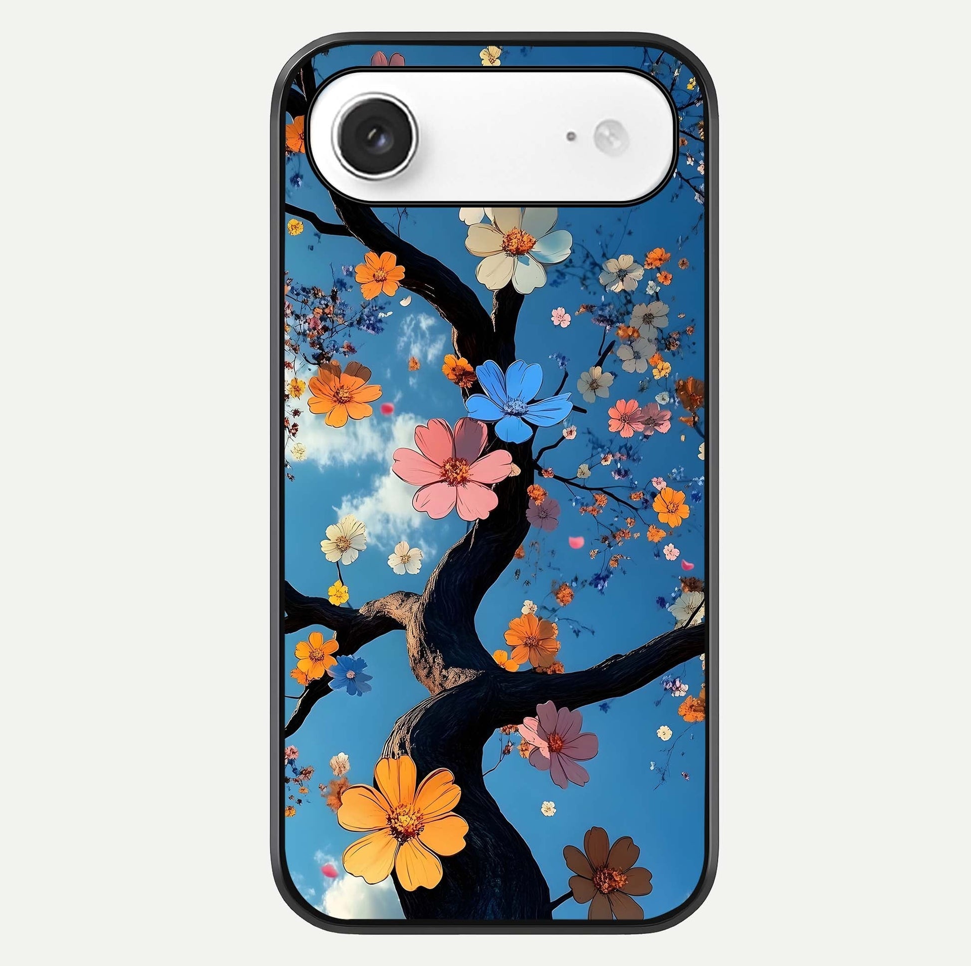 Blossom Dream Sky Glass Case For iPhone Air  by Custom World