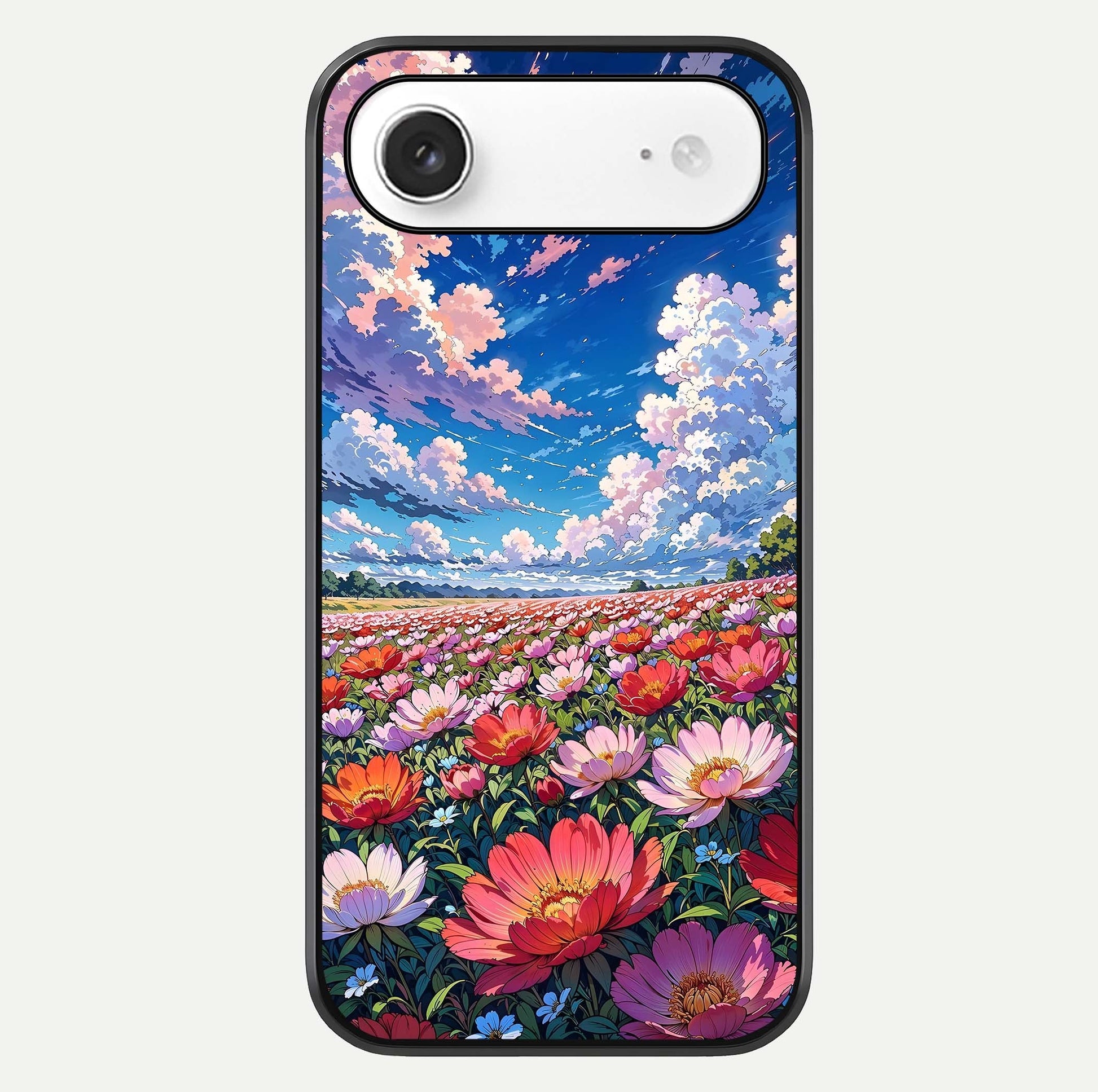 Blossom Sky Field Glass Case For iPhone Air  by Custom World