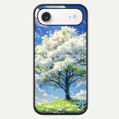 Blossom Sky Serenity Glass Case For iPhone Air  by Custom World