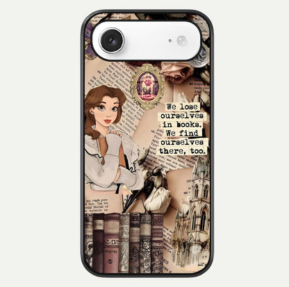 Bookish Dream World Glass Case For iPhone Air  by Custom World