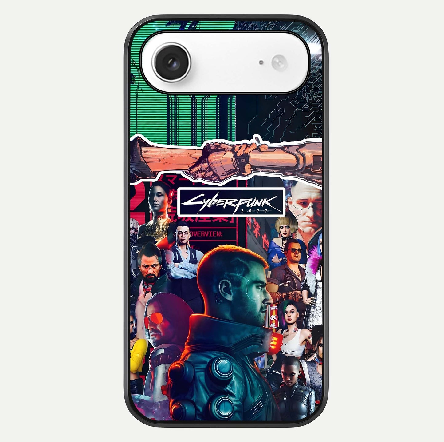 CYBERPUNK Legacy Glass Case For iPhone Air  by Custom World