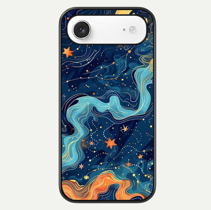 Celestial Dream Flow Glass Case For iPhone Air  by Custom World