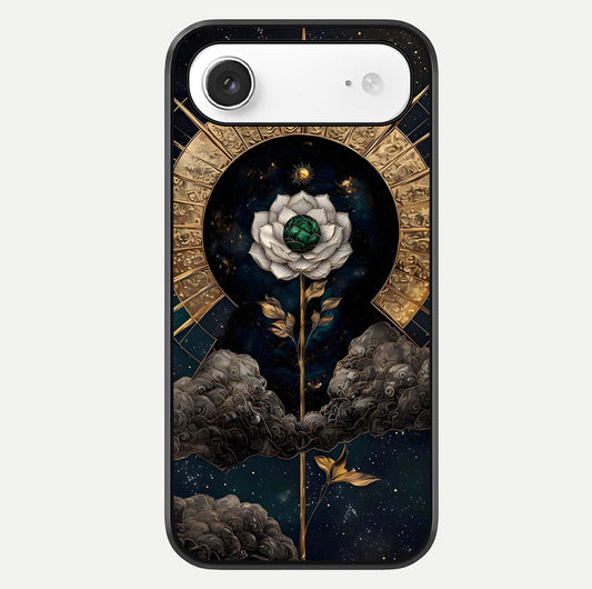 Celestial Lotus Morang Glass Case For iPhone Air  by Custom World