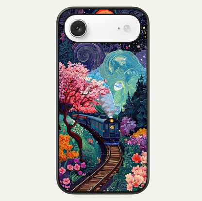 Celestial Train Journey Glass Case For iPhone Air  by Custom World