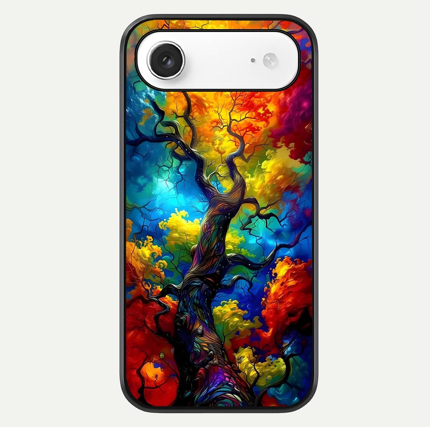 Colorful Tree Glass Case For iPhone Air  by Custom World