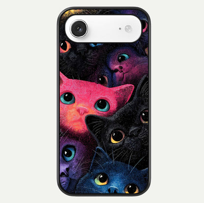 Cosmic Cats Dreams Glass Case For iPhone Air  by Custom World