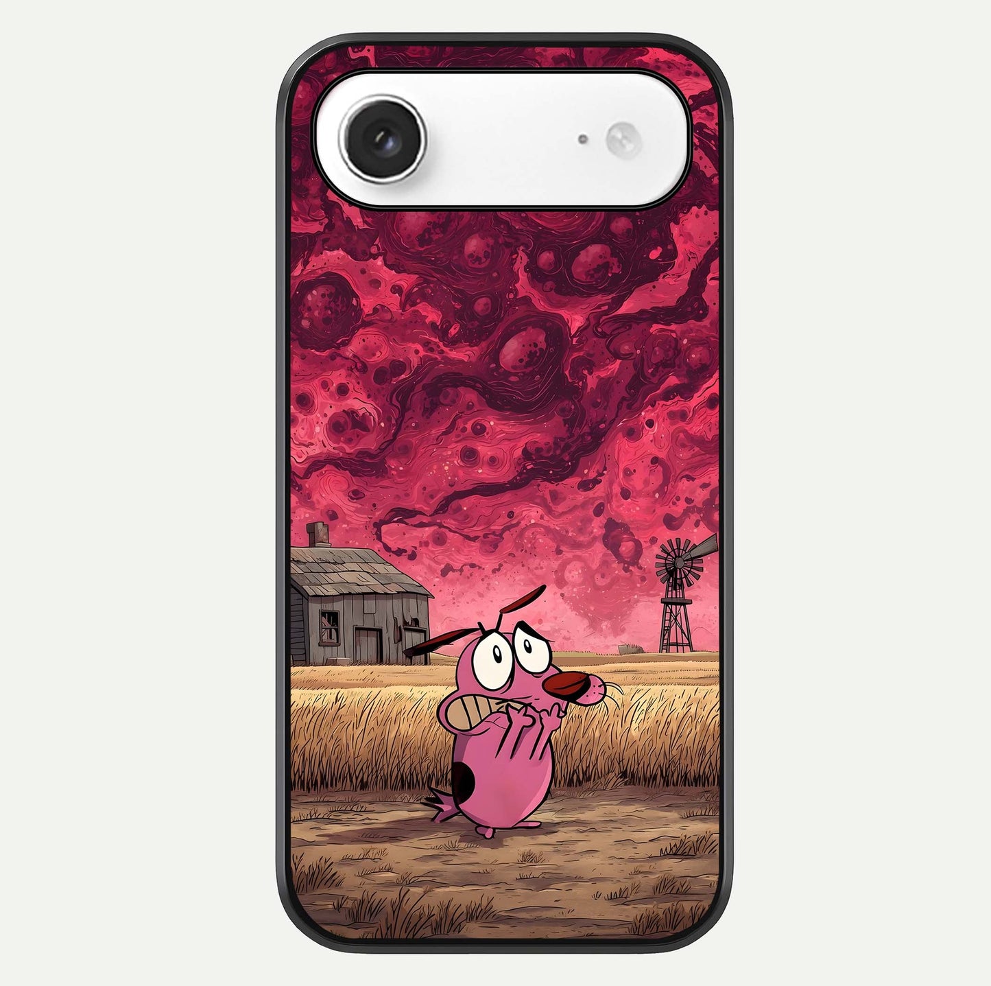 Courage Under Sky Glass Case For iPhone Air  by Custom World