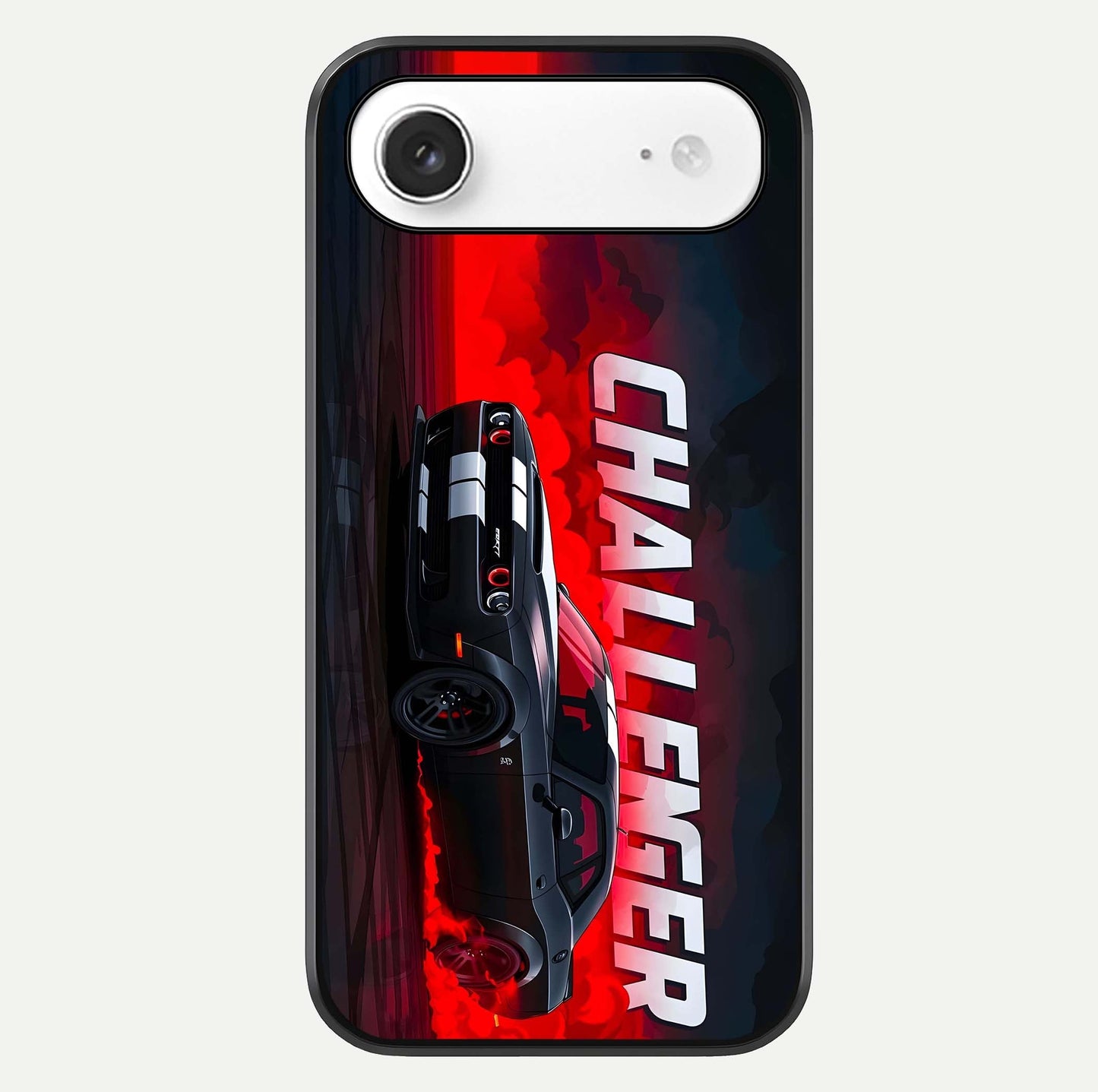 Crimson Challenger Fury Glass Case For iPhone Air  by Custom World