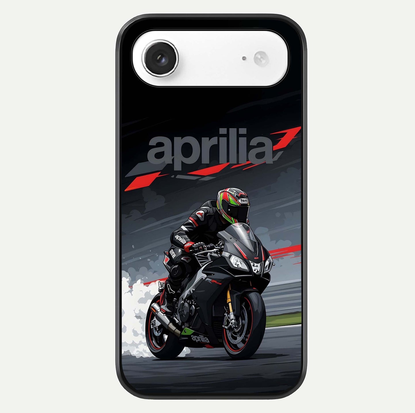 Dark Aprilla Glass Case For iPhone Air  by Custom World