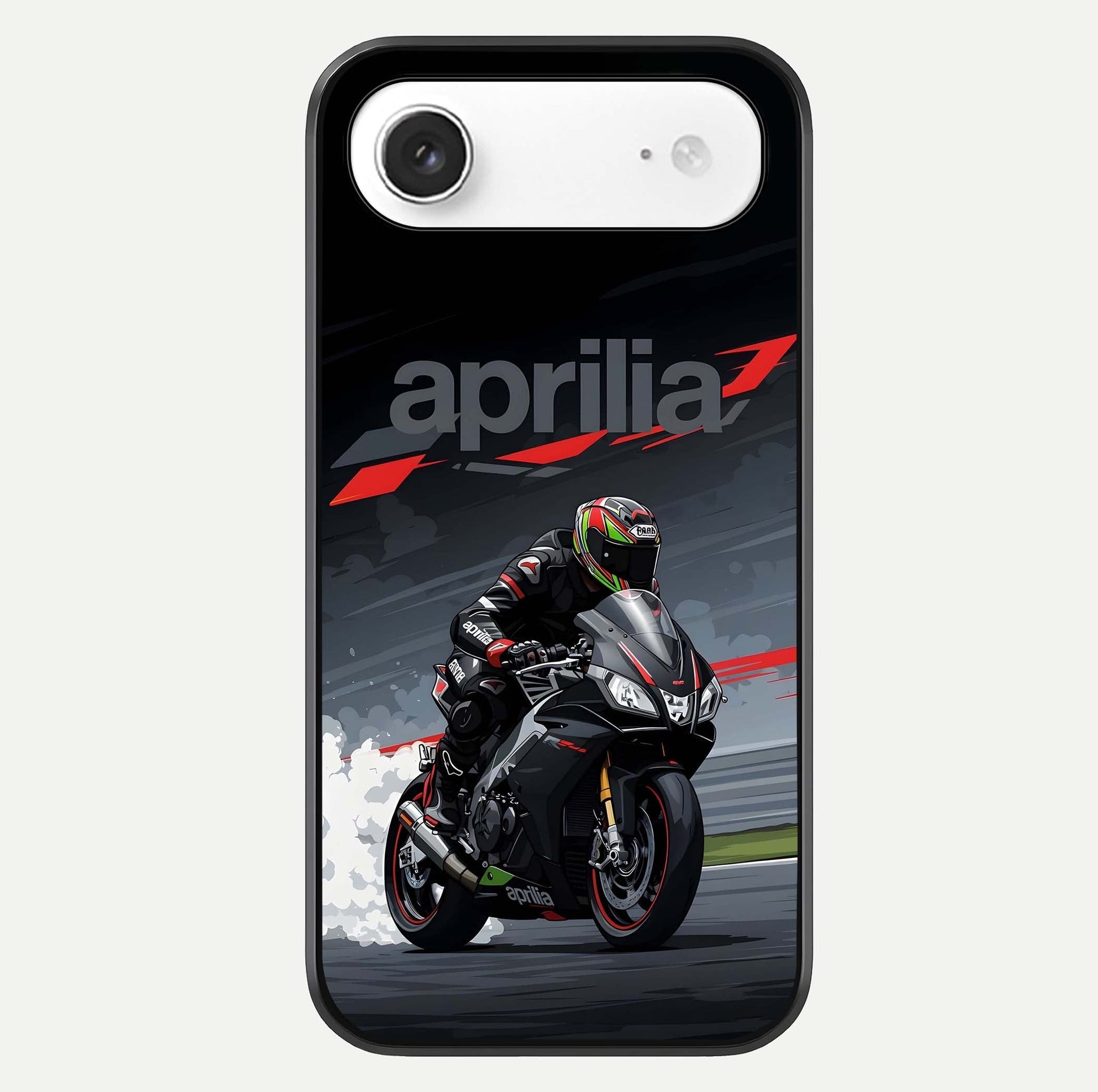 Dark Aprilla Glass Case For iPhone Air  by Custom World