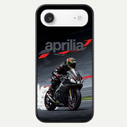 Dark Aprilla Glass Case For iPhone Air  by Custom World
