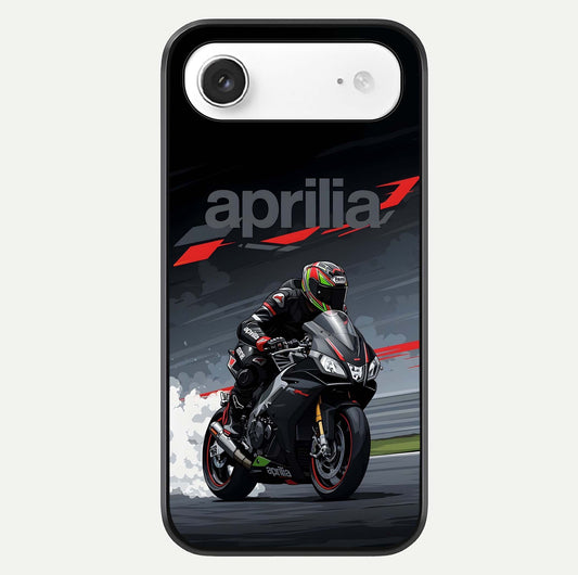 Dark Aprilla Glass Case For iPhone Air  by Custom World