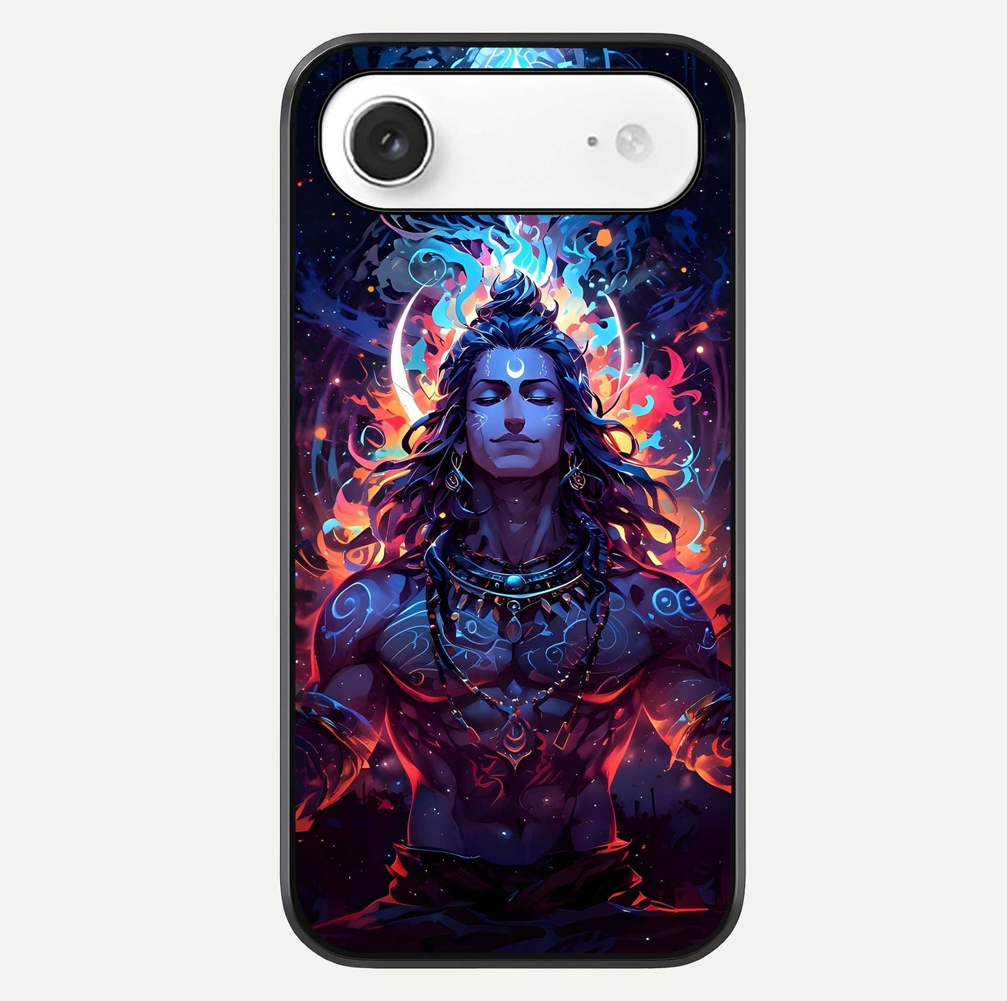 Divine Fire Shiv Glass Case For iPhone Air  by Custom World