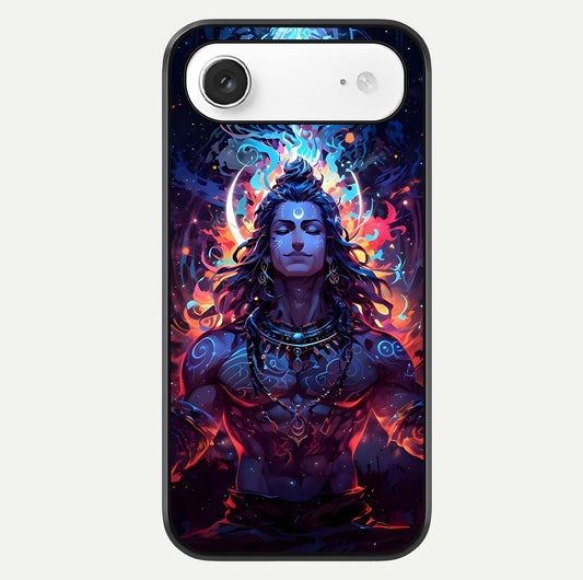 Divine Fire Shiv Glass Case For iPhone Air  by Custom World