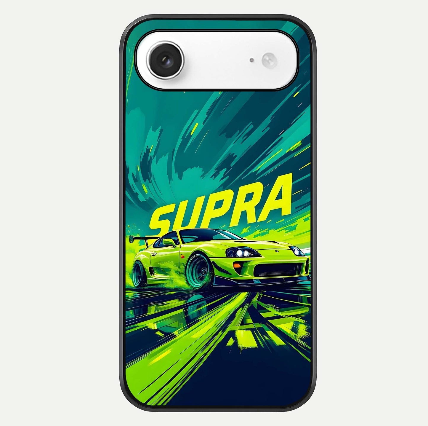 Electric Supra Thunder Glass Case For iPhone Air  by Custom World