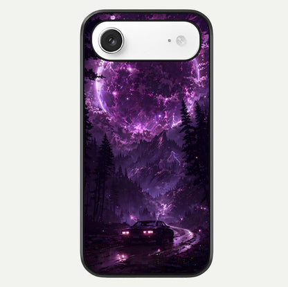 Eternal Cosmic Drive Glass Case For iPhone Air  by Custom World